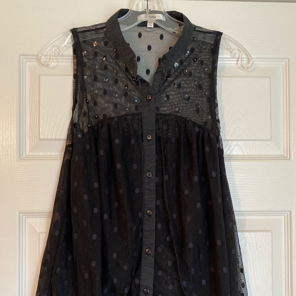 Mesh buttoned over top